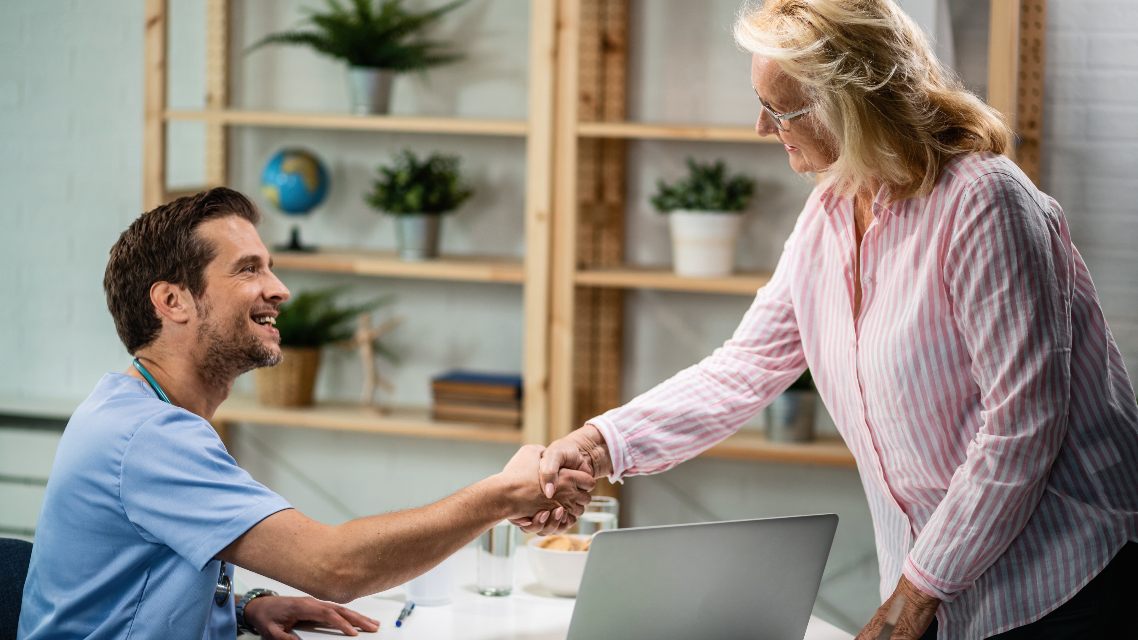 doctor meeting with patient